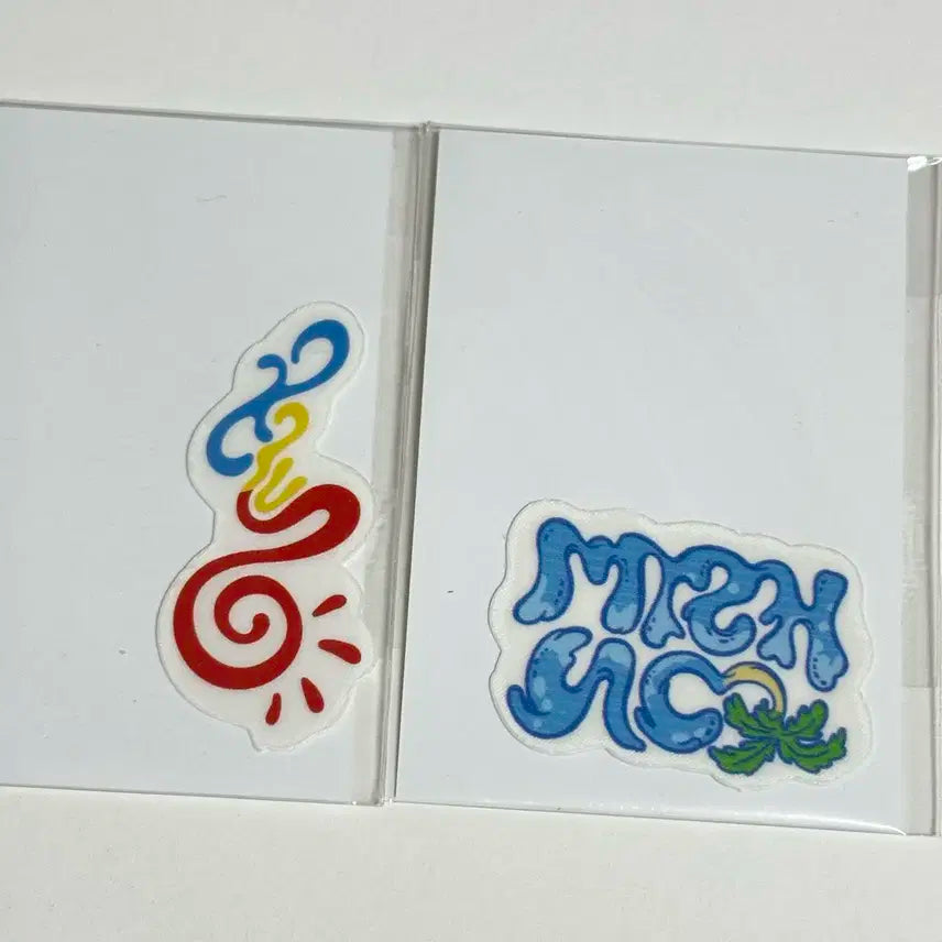 엔시티위시 캐리비안베이 타투 스티커 일괄