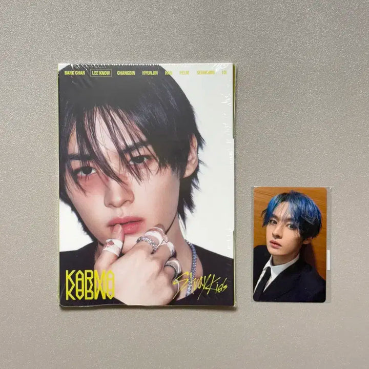 스키즈 KARMA아코디언 LUCKY DRAW 미개봉앨범+포카/ 리노