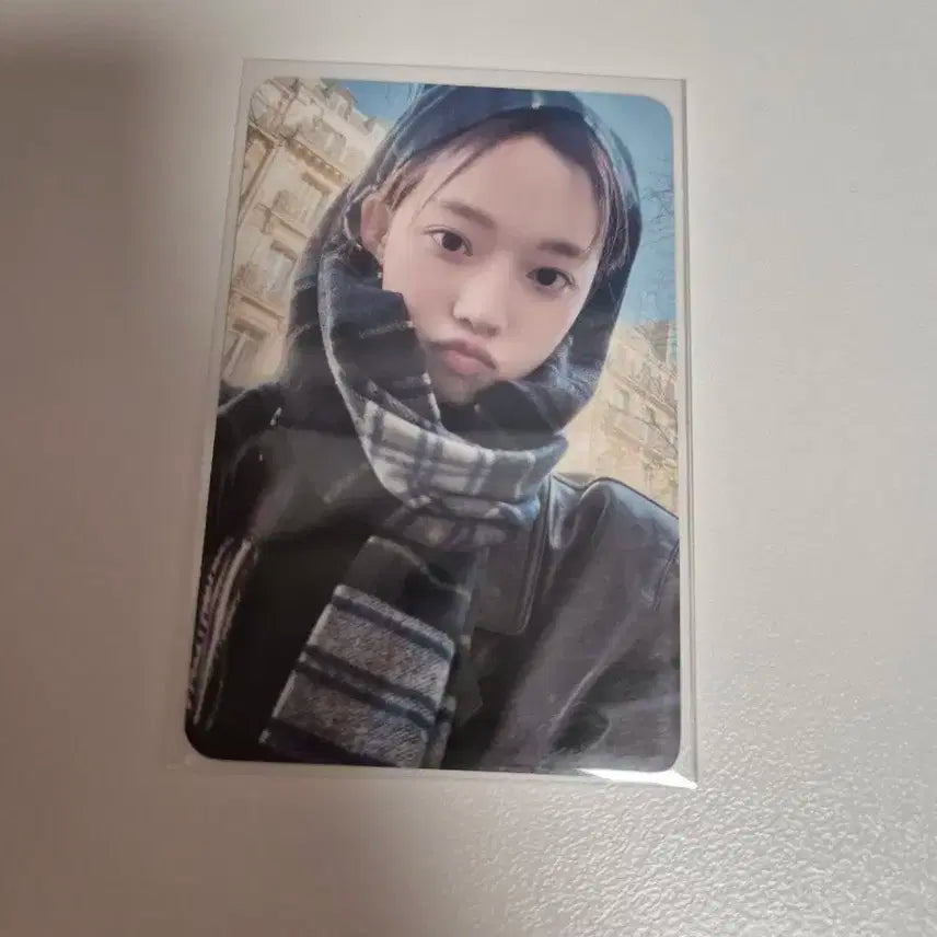 에스파 더티워크 큐큐뮤직 3성 포카 윈터