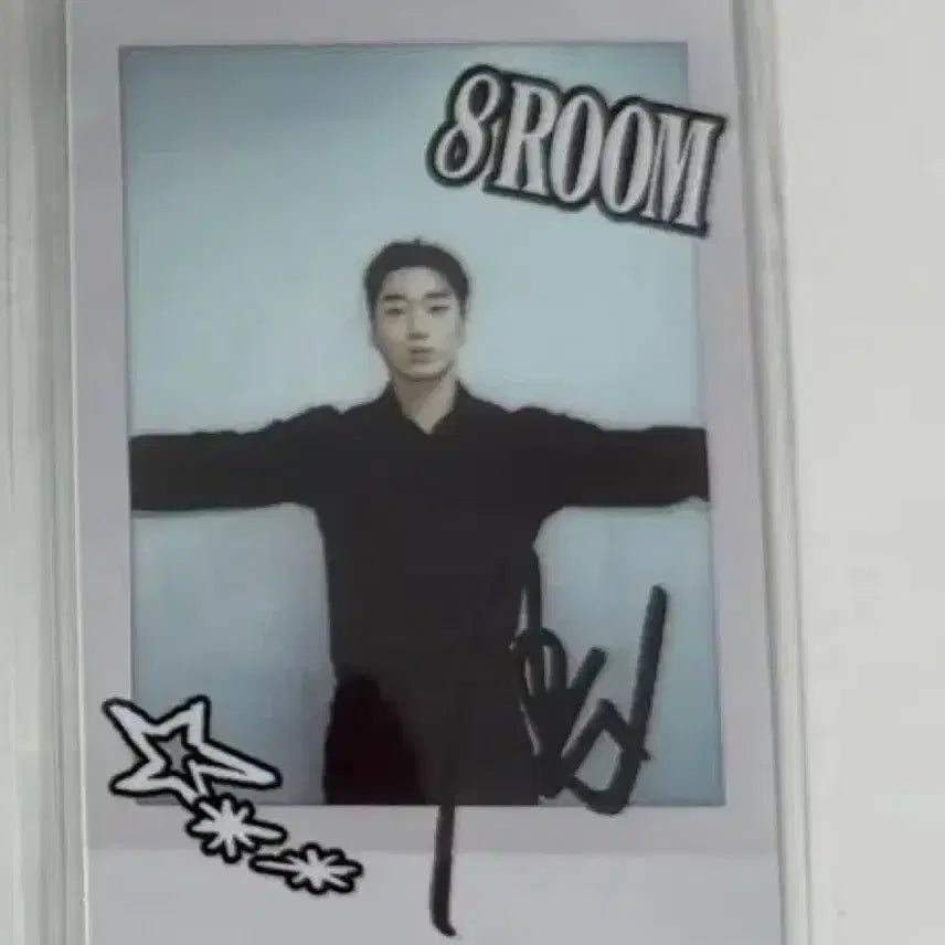 에이티즈 8room 럭키드로우 프린트 폴라로이드 산