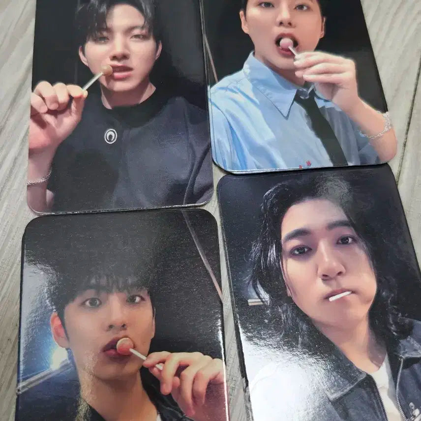 데이식스 사탕포카 4장세트 마지막 소장용 1세트판매