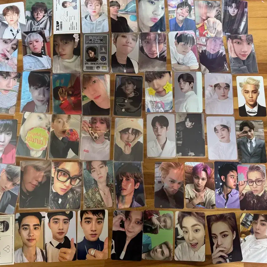 엑소 포카 54장 백현 위주 일괄 양도