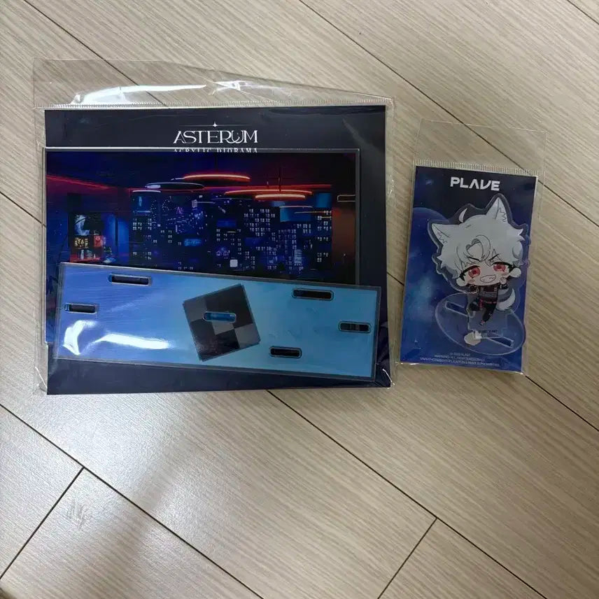 플레이브 은호 애니플러스 아크릴배경디오라마 아크릴스탠드