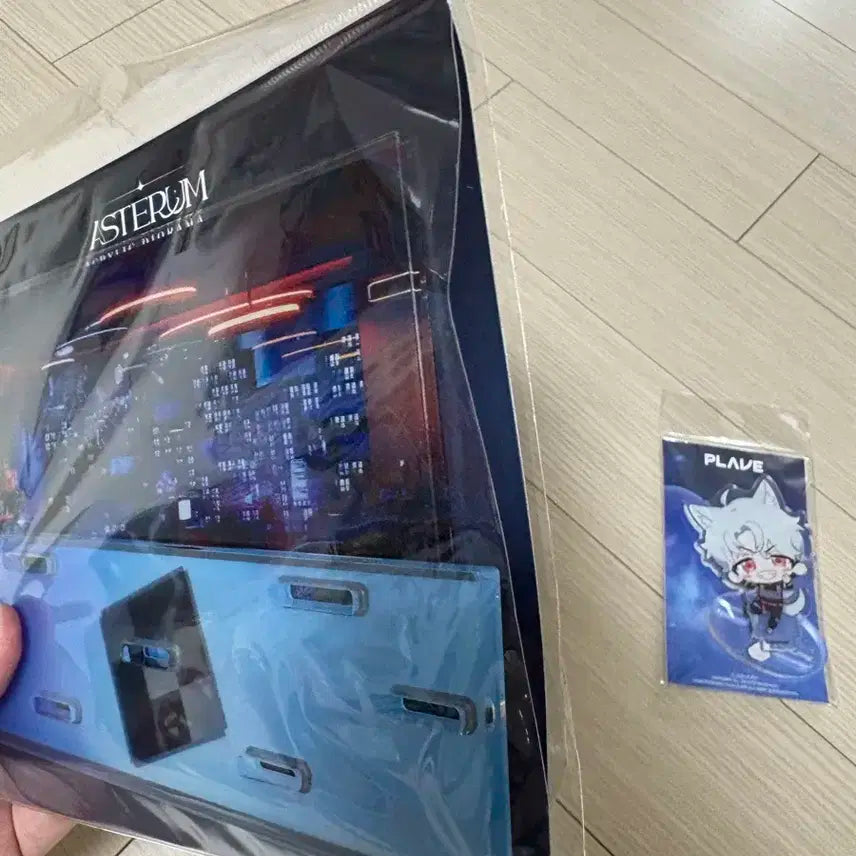 플레이브 은호 애니플러스 아크릴배경디오라마 아크릴스탠드