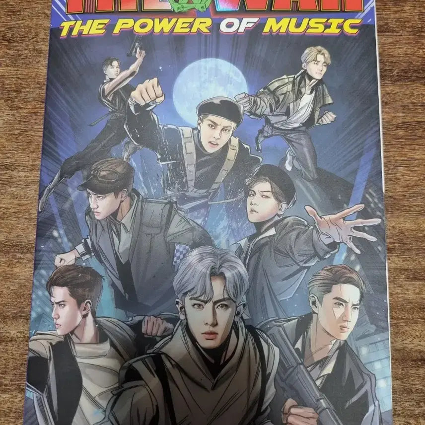 엑소 파워 EXO THE POWER OF MUSIC 포스트카드 북