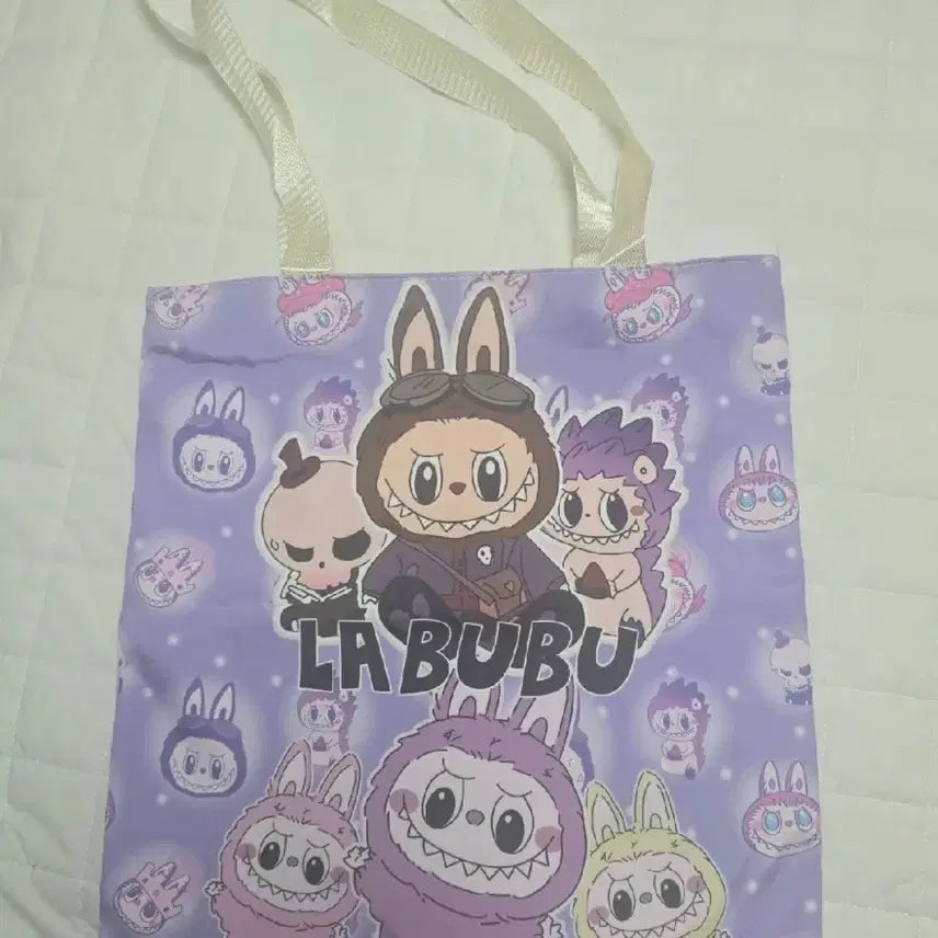 라부부 캐릭터 에코백