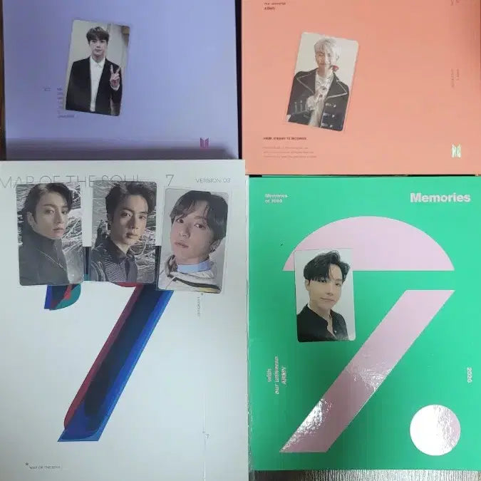 방탄소년단 메모리즈,  앨범(포토카드 포함) 일괄 양도