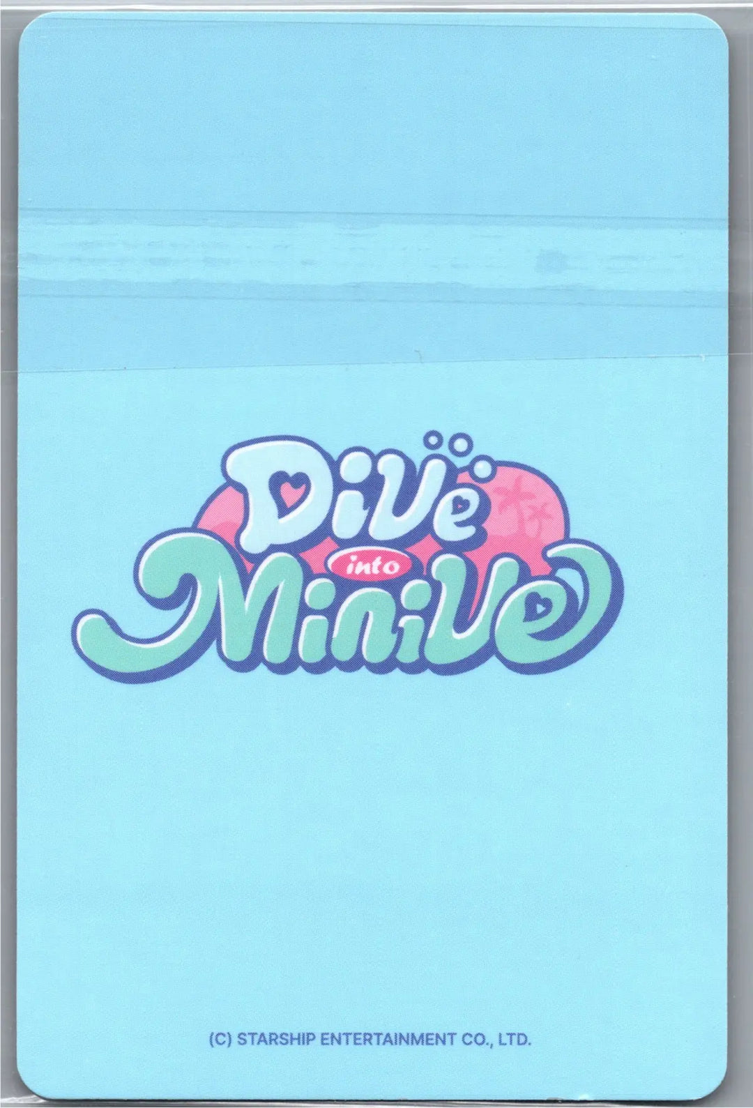 IVE - "Dive into Minive" POP-UP Store Official MD Event Photocard [26.07.30]
