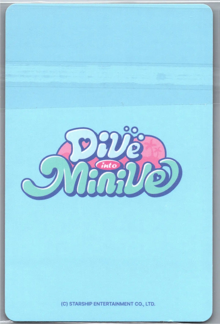 IVE - "Dive into Minive" POP-UP Store Official MD Event Photocard [26.07.30]