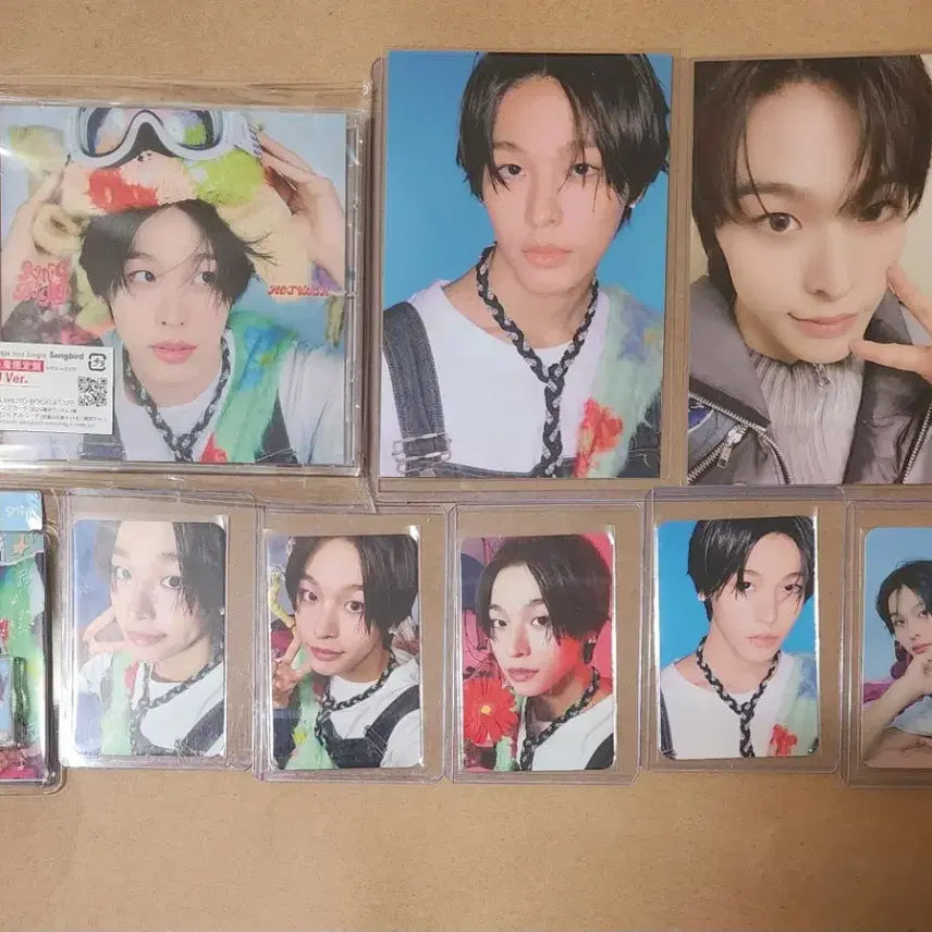 엔시티위시 송버드 일본 개인반 앨범 포카 스미니 포함 리쿠