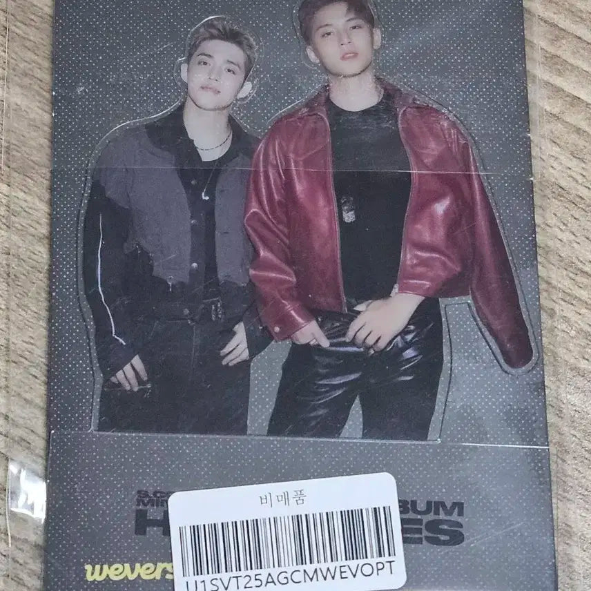 [위버스샵] 에스쿱스X민규 HYPE VIBES 위버스 앨범 예판 특전