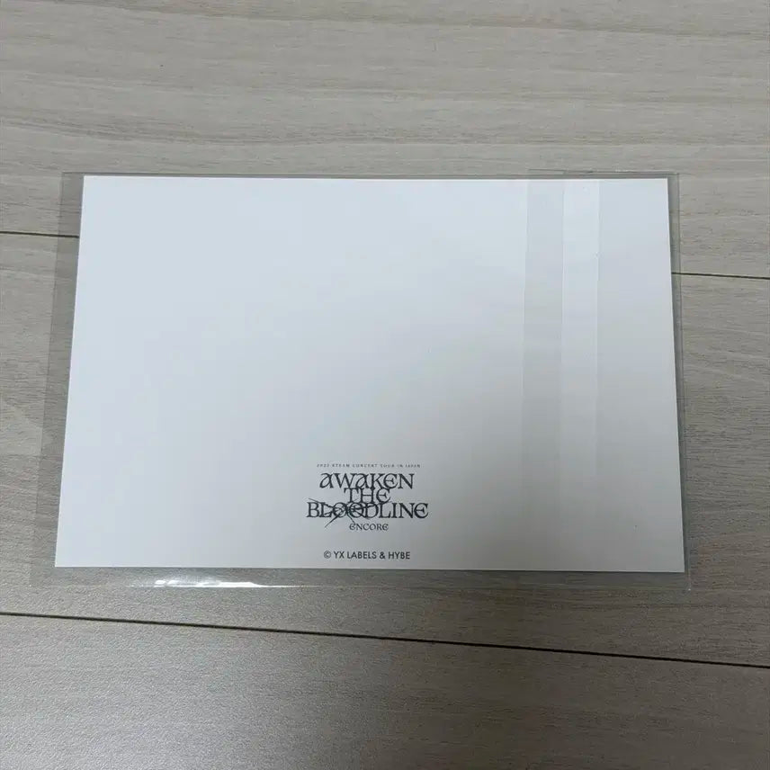 앤팀 &TEAM ATB 사이타마 프리미엄 시트 엽서 미개봉 양도