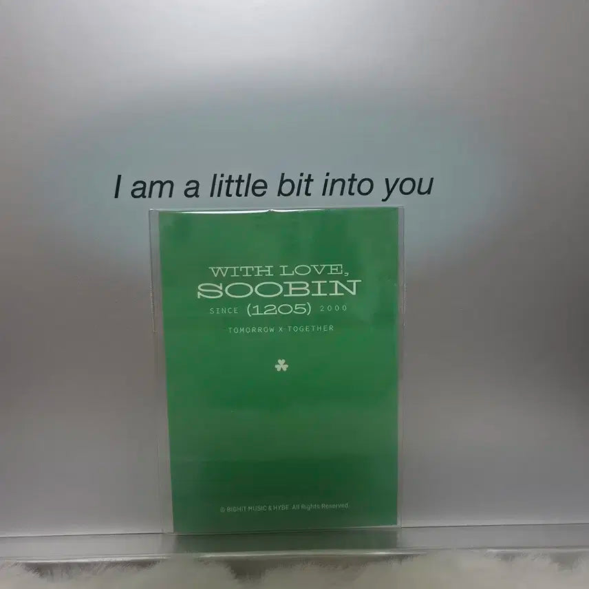 with love 생일 수빈포카 | 투바투 뿔바투 용멍 엘지 lg 알수빈