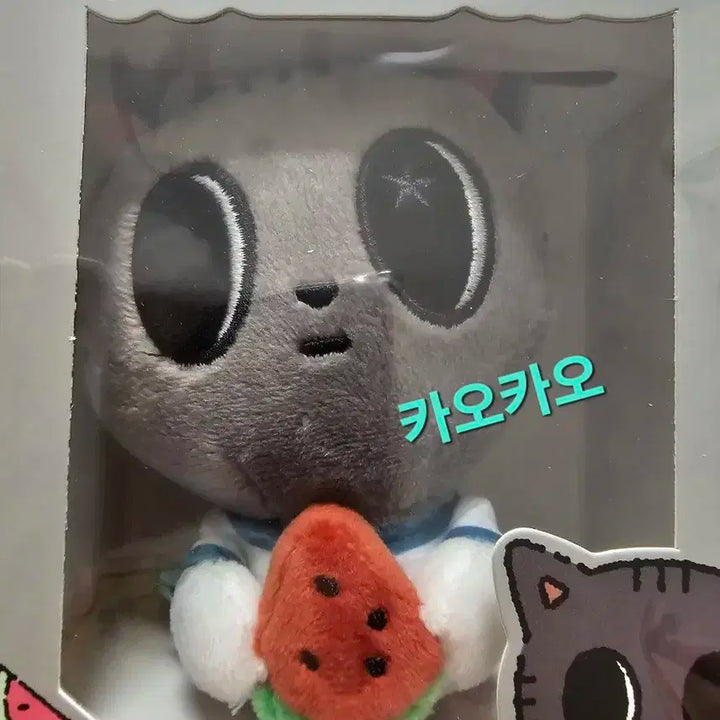 새상품,당일발송)투바투 일본 수박 뿔바투 키링- 다고냥(수수료포함가)