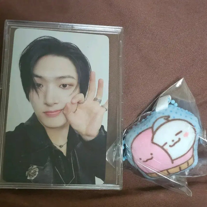 에이티즈  민기 포카 굿즈 세트