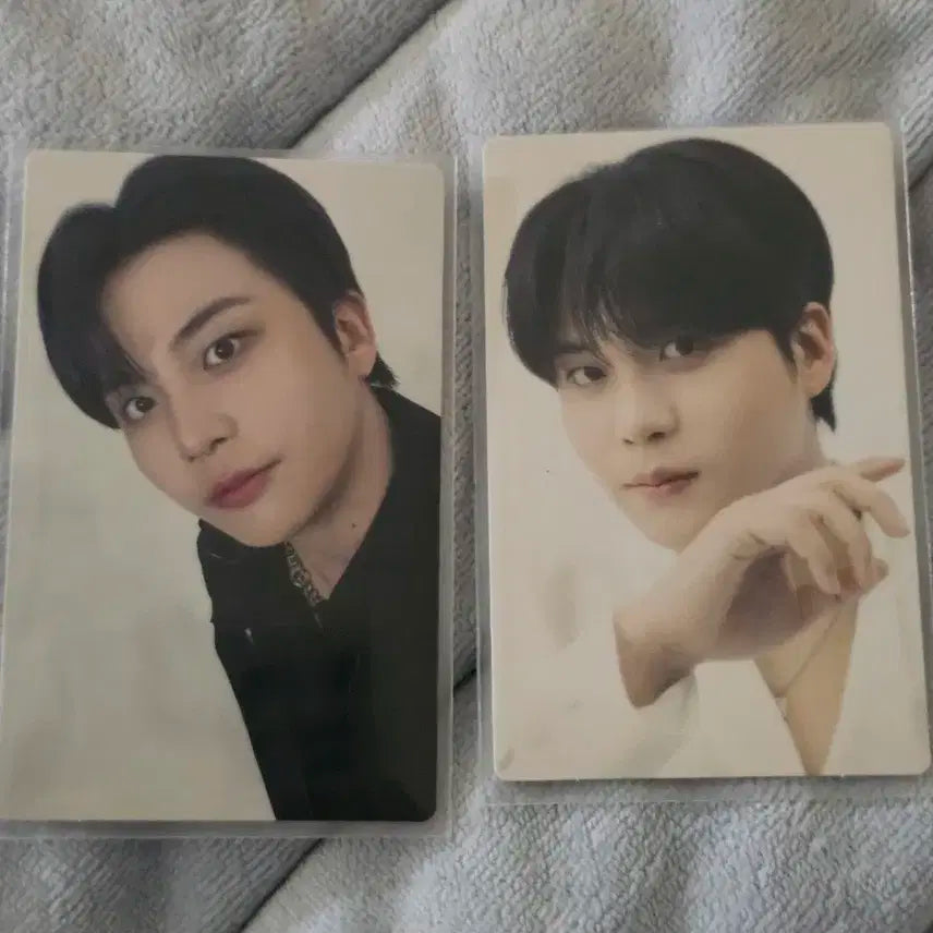 에이티즈 종호 ash 포토카드 2장