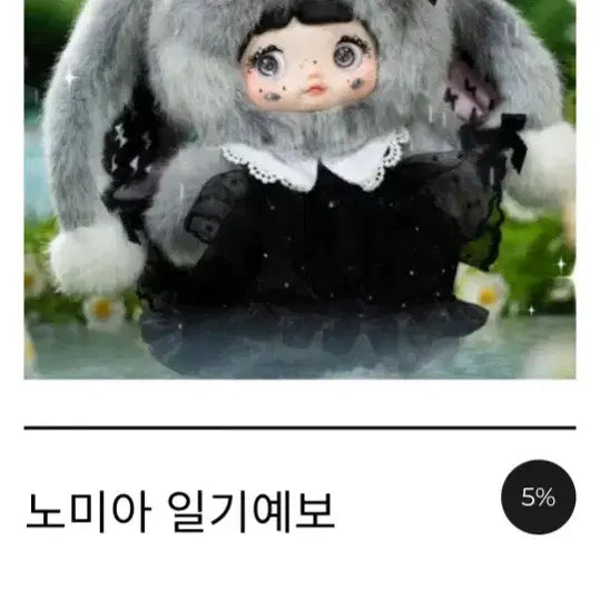 노미 일기예보 인형 우비