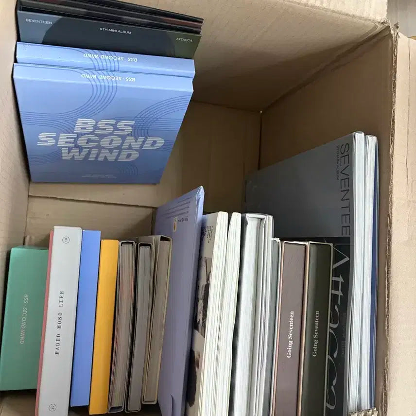 세븐틴 캐럿랜드 메모리북 개봉앨범