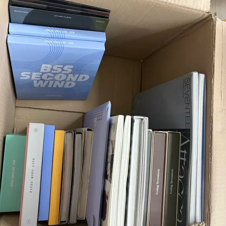 세븐틴 캐럿랜드 메모리북 개봉앨범