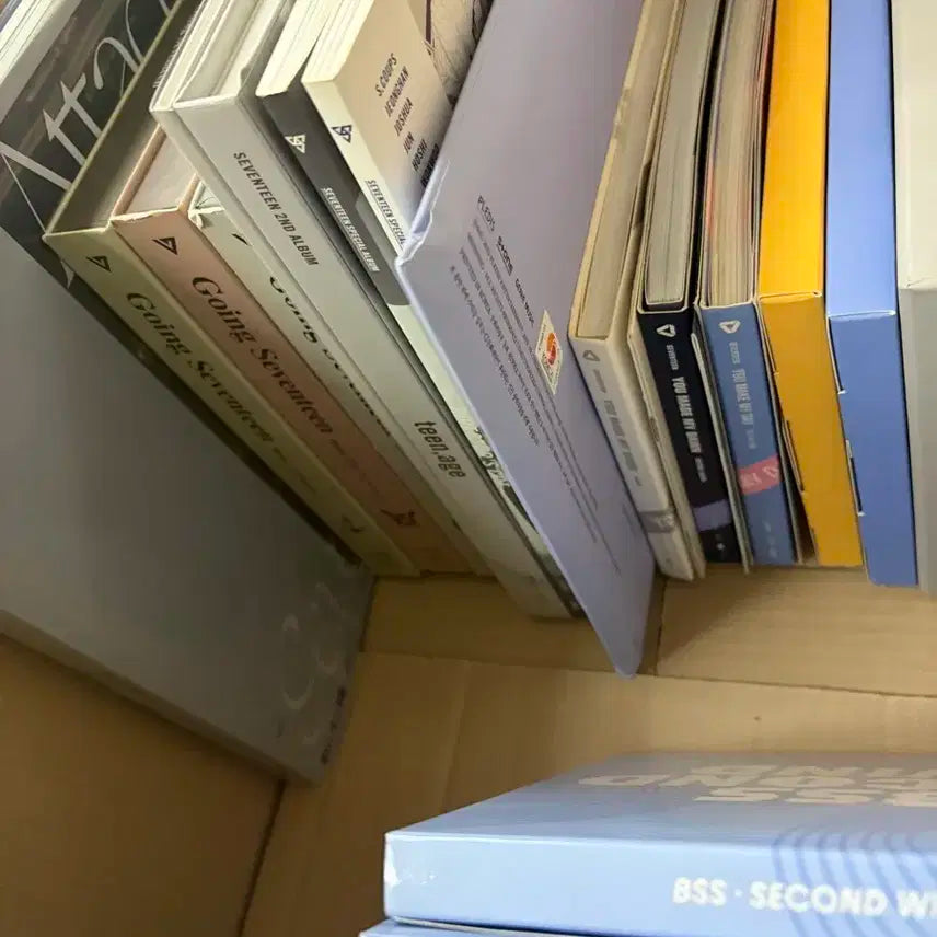 세븐틴 캐럿랜드 메모리북 개봉앨범