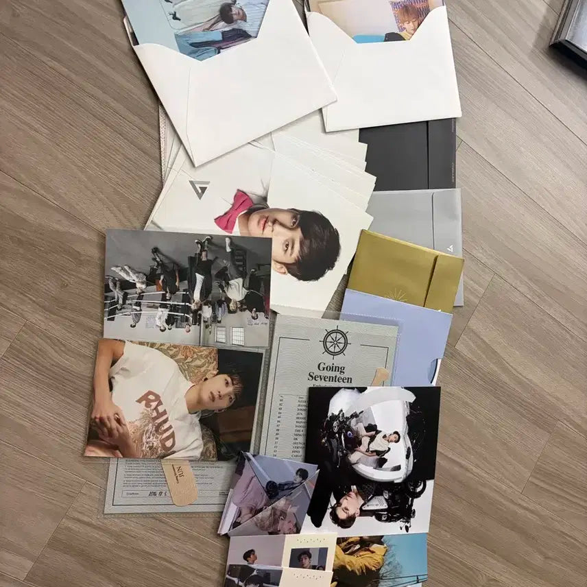 세븐틴 캐럿랜드 메모리북 개봉앨범