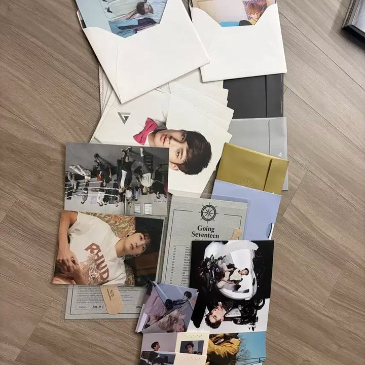 세븐틴 캐럿랜드 메모리북 개봉앨범