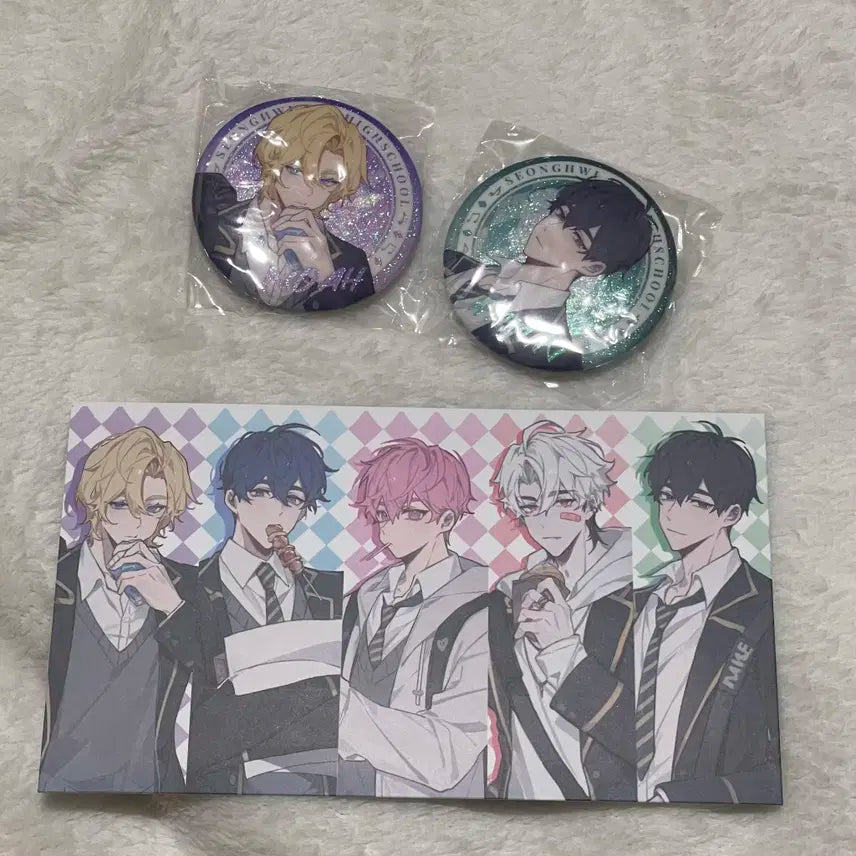 플레이브 비공식 tempestad 비공굿 캔뱃지 엽서 양도