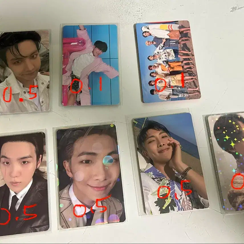 방탄소년단 포카 급처