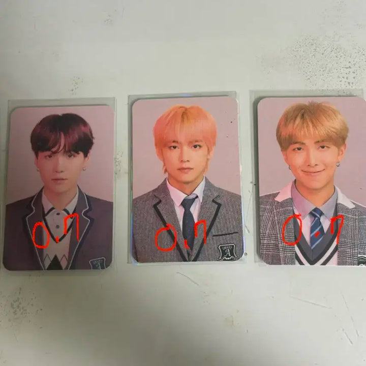 방탄소년단 포카 급처