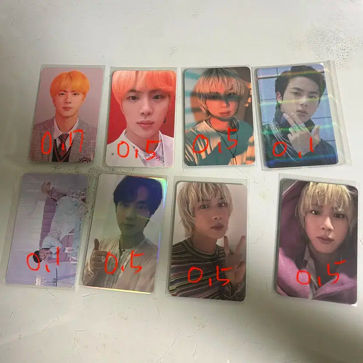 방탄소년단 포카 급처