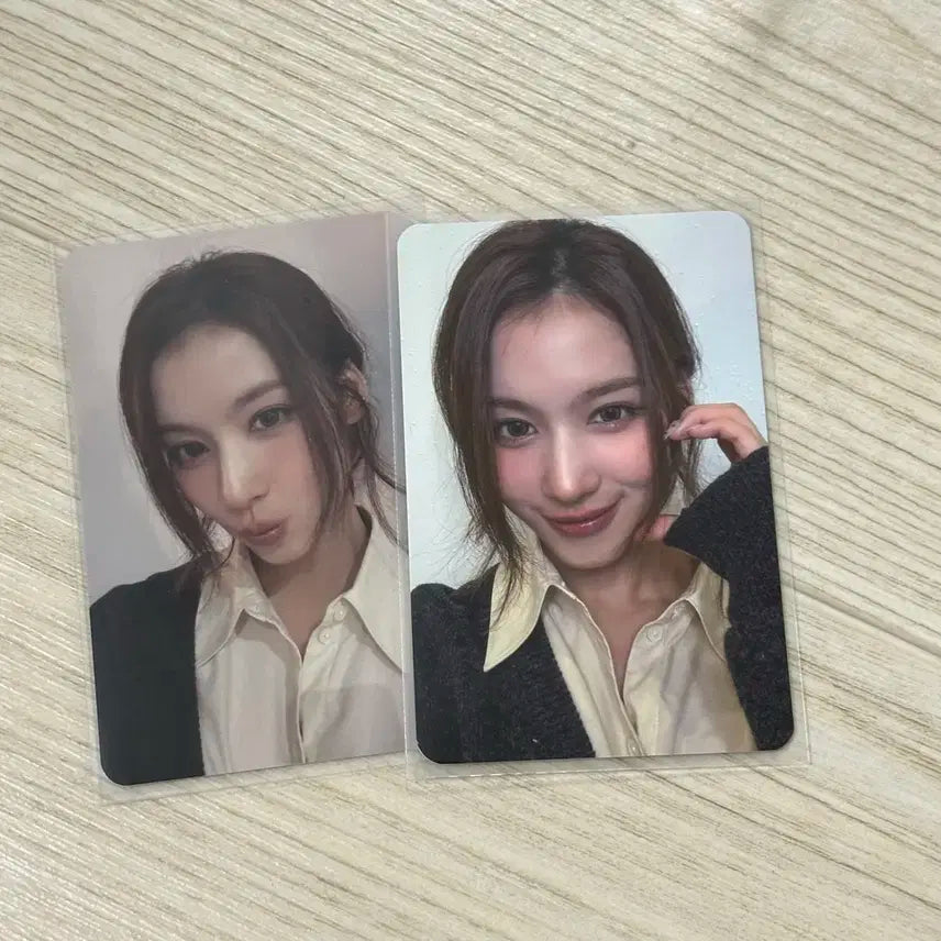 트와이스 TWICE 사나 ME+U 특전포카+ 앨범 포카 set