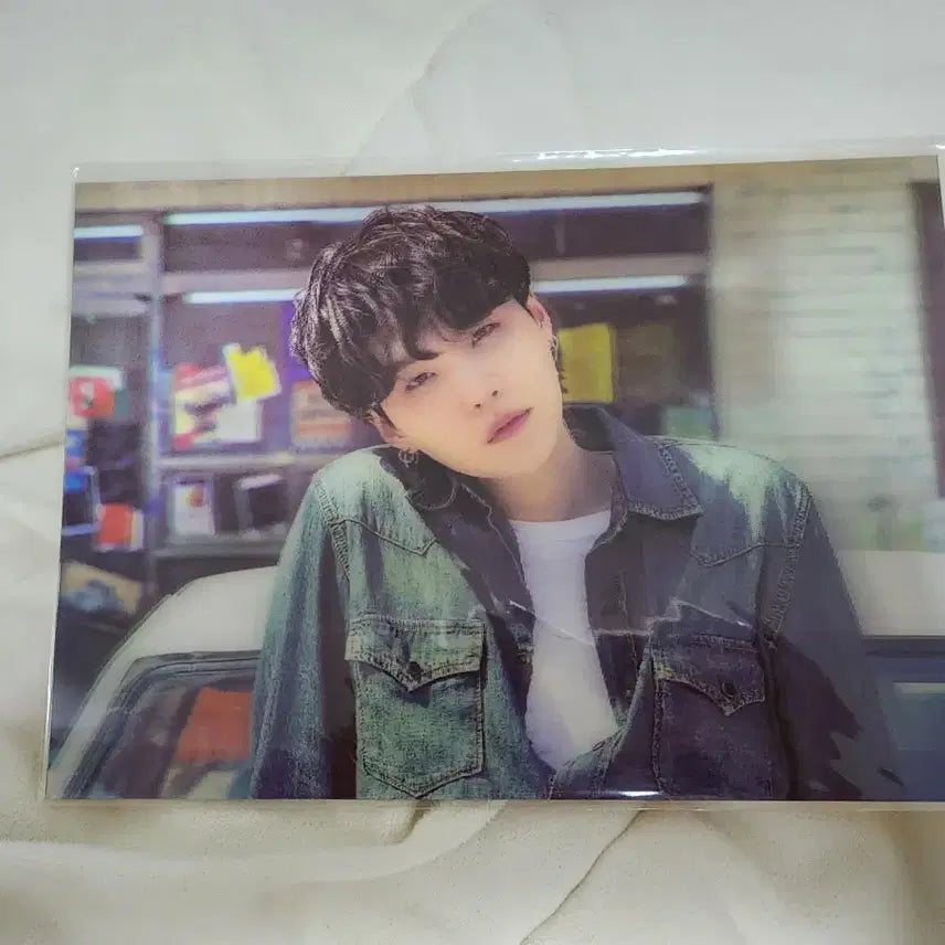 방탄 bts 슈가 윤기 be 퍼투댄 버터 렌티큘러