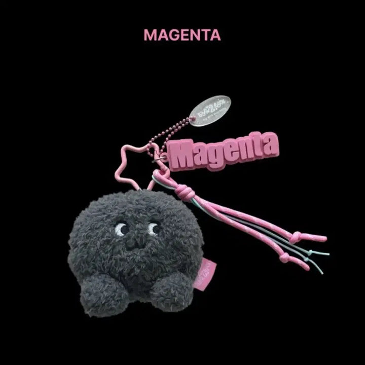 QWER 2주년 팝업 바위게 키링 마젠타