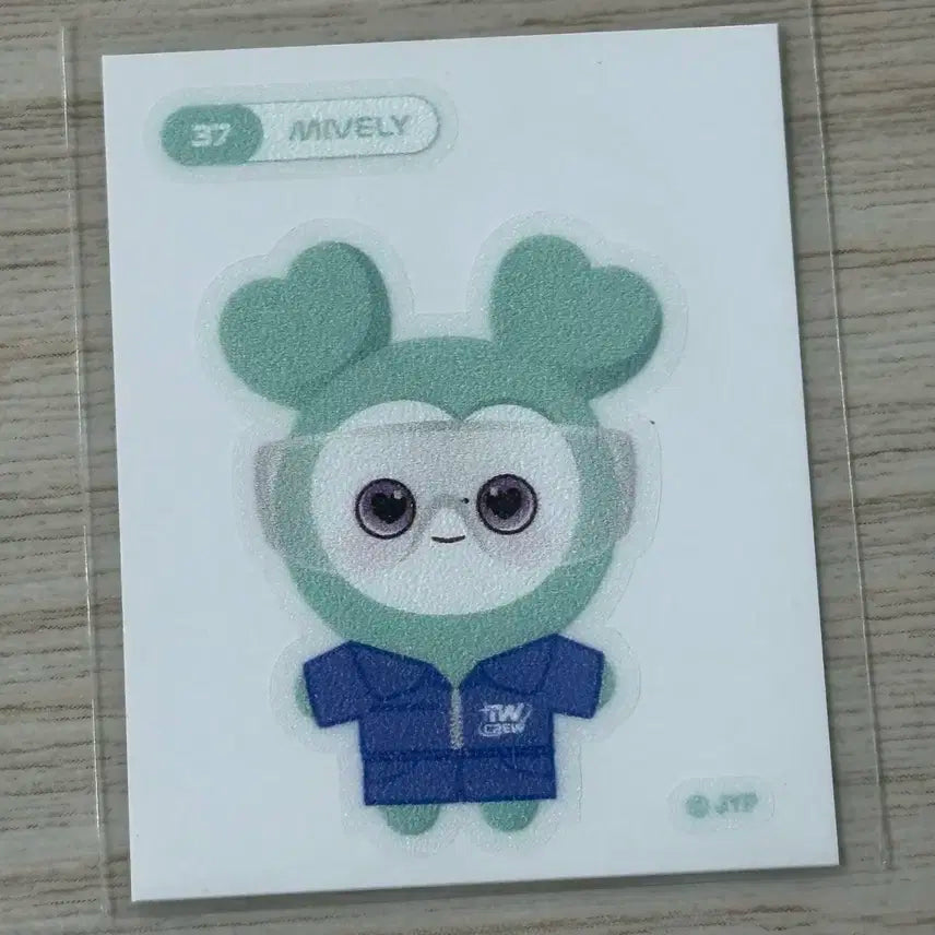 트와이스 사나 10주년 팝업 입장 미나  미부리 스티커