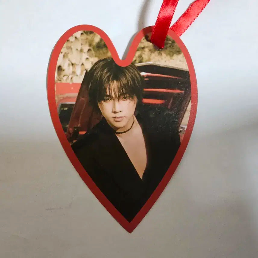 엑디즈 정수 하트 메세지 오너먼트 카드