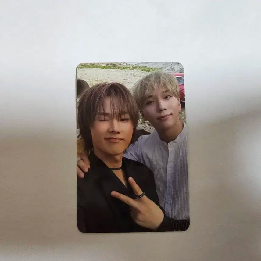 엑디즈 정수건일 그룹 포토카드