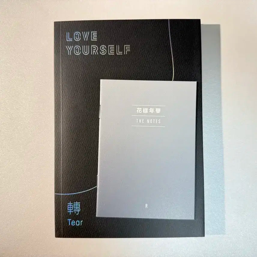 방탄 럽유셀 티어 앨범 R + 제이홉 포카 + 앨범 구성품