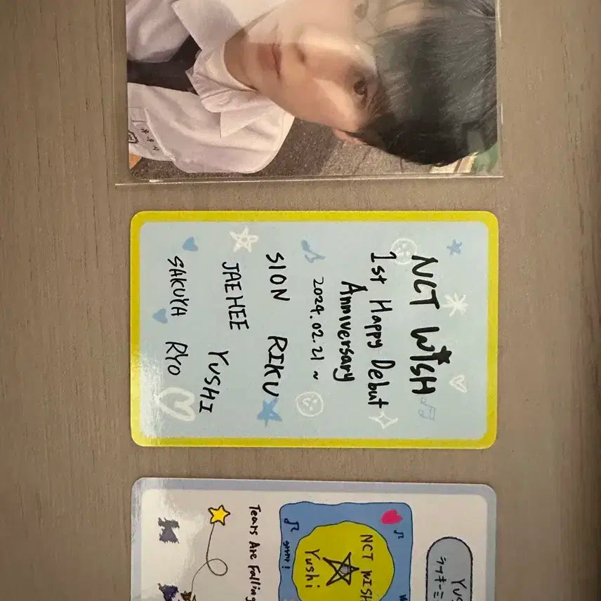 엔시티위시 1주년엠디 럭키세트 포카 유우시