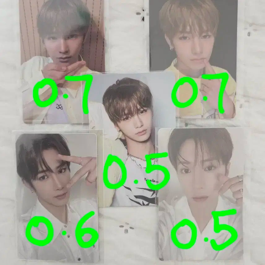 보이즈2플래닛 보플 조우안신 장지아하오 포카 양도