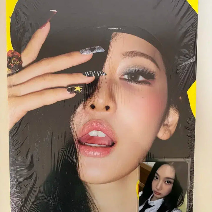 최저가) 에스파 닝닝 리치맨 미개봉 앨범+ 뮤직아트 럭드 포카 판매