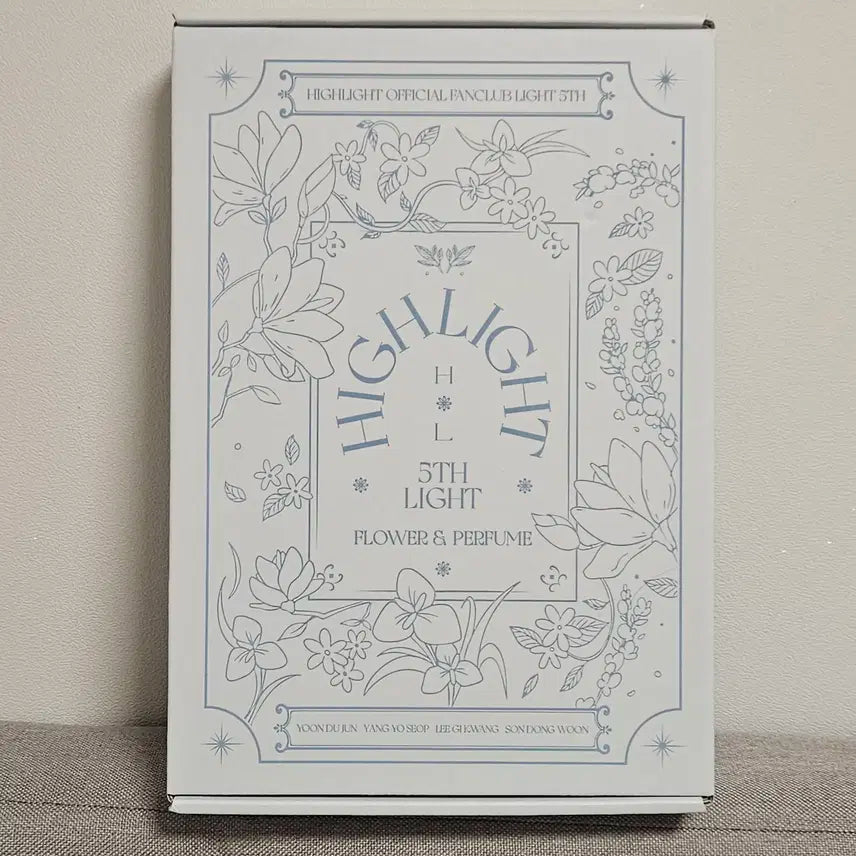 하이라이트 라이트 공식 5기 팬클럽 키트 미개봉 양도