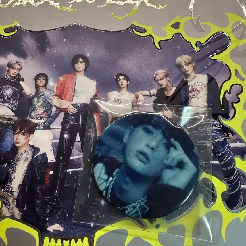 앤팀 백 투 라이프 앨범 포카 후마 타키 하루아 캔뱃지