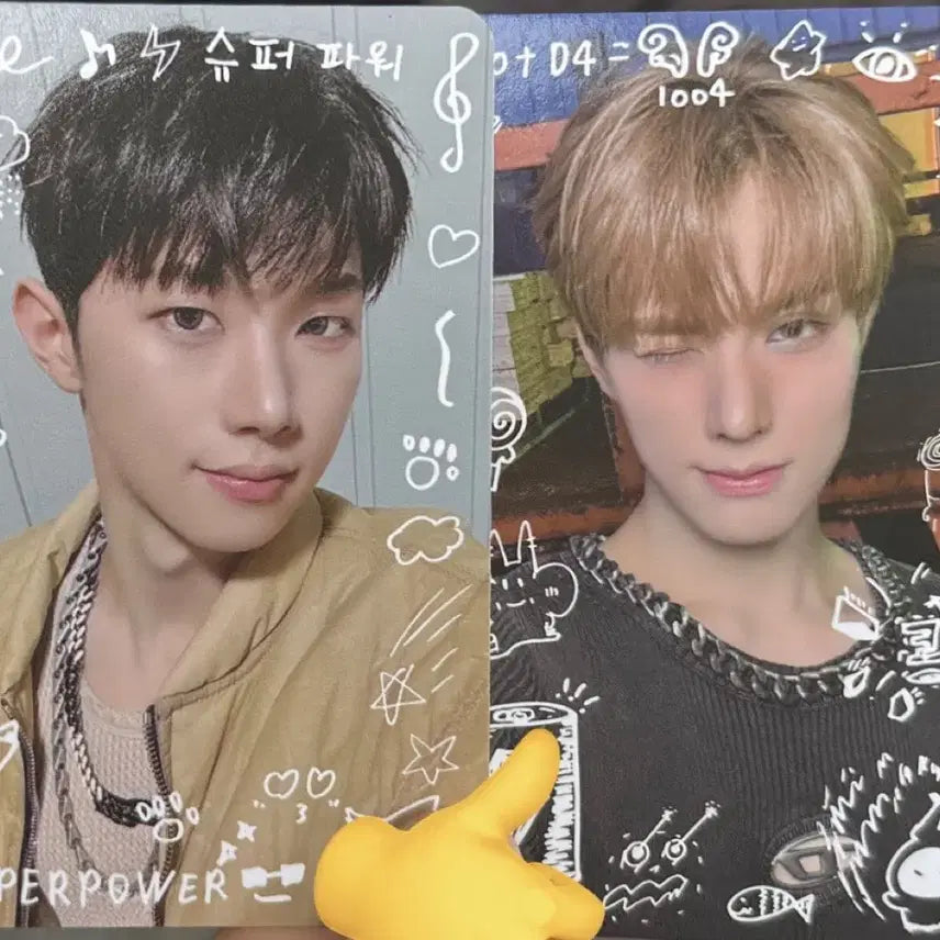 (무료배송) XIKERS 싸이커스 공방 포카 양도합니다 현우 진식