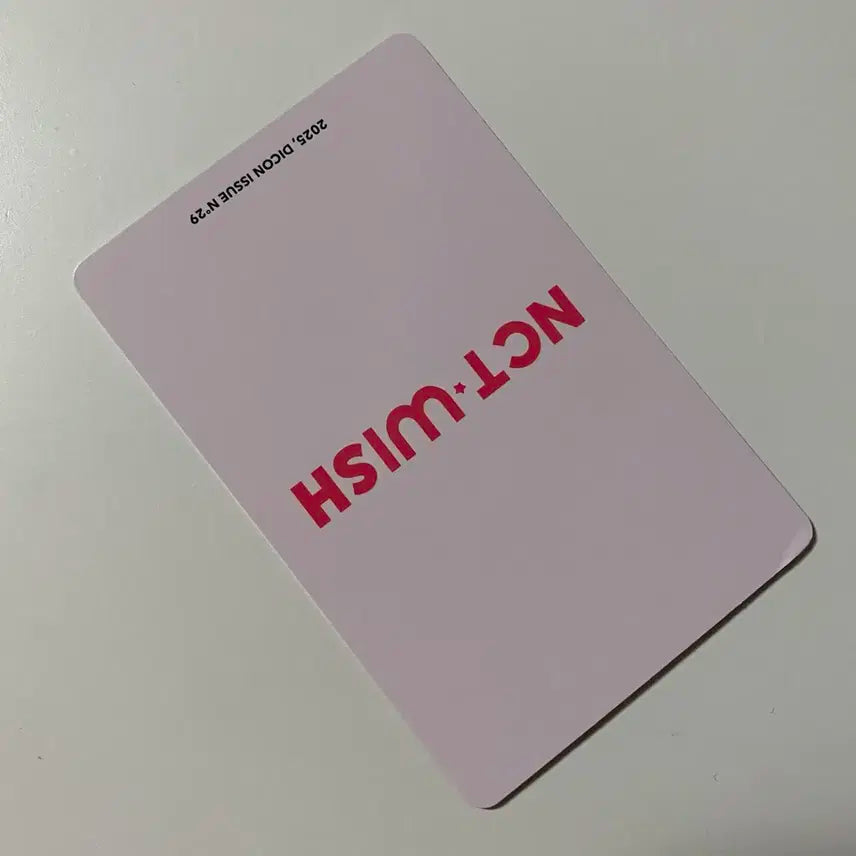 [당일발송] 엔시티 위시 디아이콘 리쿠 재희 유닛포카