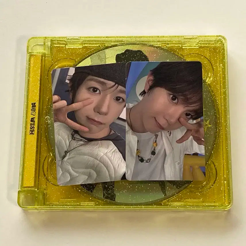 [당일발송] 엔시티 위시 컬러 료 쥬얼, 위버스 라이브 특전 포카