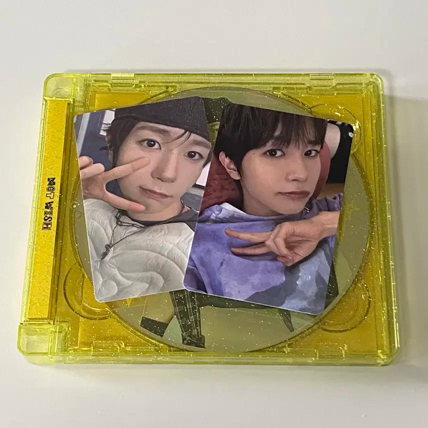 [당일발송] 엔시티 위시 컬러 료 쥬얼, 에버라인 특전 포카