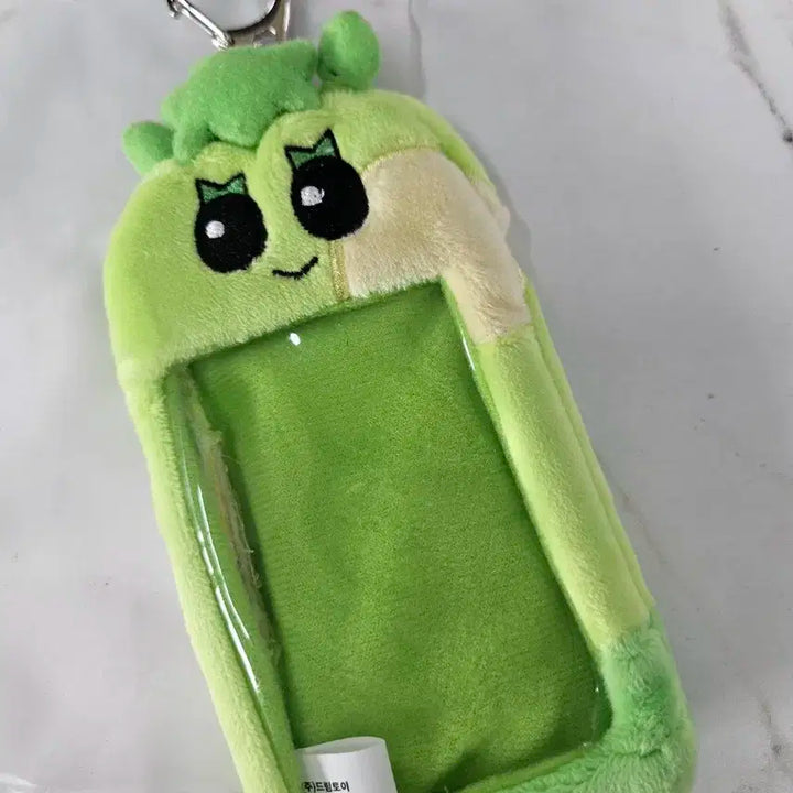 새상품) 쁘넥도 봉제인형 포토카드 홀더 키링 판매합니다