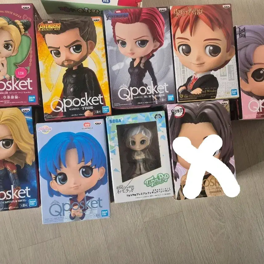 Qposket 큐포스켓 피규어 개당가격