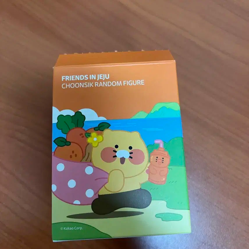 카카오 프렌즈 제주도 춘식이 랜덤 피규어 (주스 춘식이)