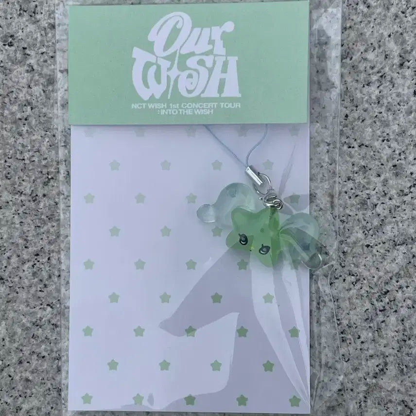 NCT WISH 엔시티위시 아워위시 콘서트 엠디 미니위츄 야광키링 미개봉